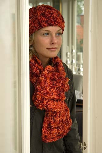 Pelargon Hat & Scarf